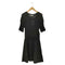 ザラ ZARA クロシェニットワンピース レディース import:L