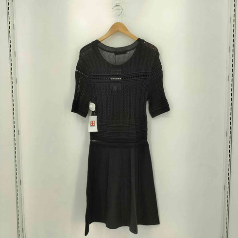 ザラ ZARA クロシェニットワンピース レディース import:L