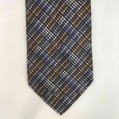 ミッソーニ MISSONI 総柄 シルクネクタイ メンズ