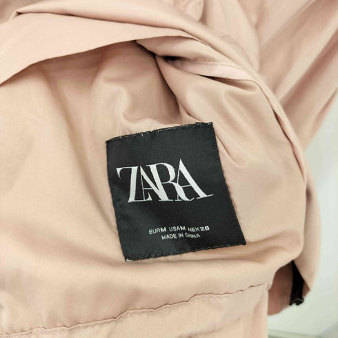 ザラ ZARA フリル マウンテンパーカー レディース import:M