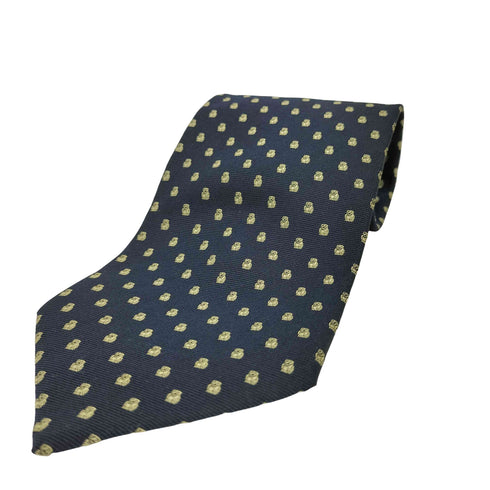 チャップスラルフローレン CHAPS RALPH LAUREN 刺繍デザイン ネクタイ メンズ