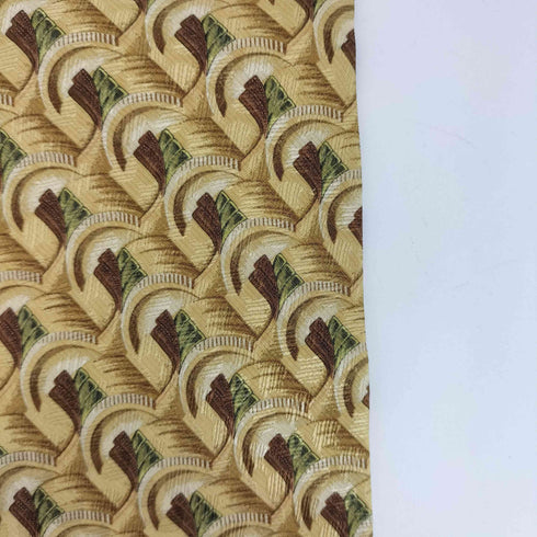 エルメネジルドゼニア Ermenegildo Zegna 総柄 シルクネクタイ メンズ