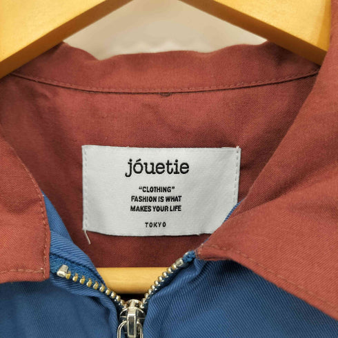 ジュエティ jouetie フロントジップボーリングシャツワンピース レディース JPN:M