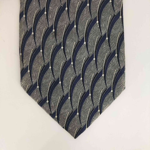 エルメネジルドゼニア Ermenegildo Zegna 総柄 シルクネクタイ メンズ