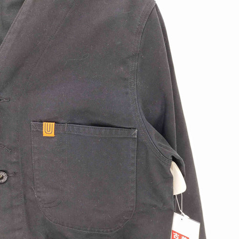 ユニバーサルオーバーオール UNIVERSAL OVERALL ノーカラー ジャケット レディース import:M