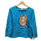 クレイジーシャツ CRAZY SHIRTS クリバンキャット Hawaii 両面 プリント ボートネック L/S Tシャツ レディース import:M