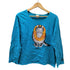 クレイジーシャツ CRAZY SHIRTS クリバンキャット Hawaii 両面 プリント ボートネック L/S Tシャツ レディース import:M