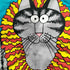 クレイジーシャツ CRAZY SHIRTS クリバンキャット Hawaii 両面 プリント ボートネック L/S Tシャツ レディース import:M