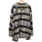 プラティナムフブ platinum fubu 00S FAT ALBERT LONG SLEEVE SHIRTS 総柄 開襟 オープンカラー ポリ シャツ ビッグサイズ メンズ XXXL
