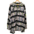 プラティナムフブ platinum fubu 00S FAT ALBERT LONG SLEEVE SHIRTS 総柄 開襟 オープンカラー ポリ シャツ ビッグサイズ メンズ XXXL
