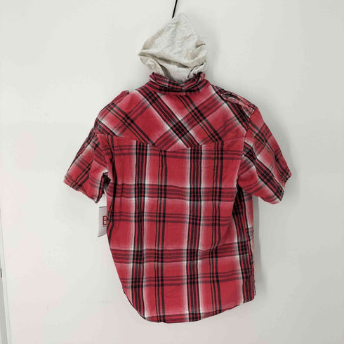 y2k Hoodie layered s/s shirt メンズ