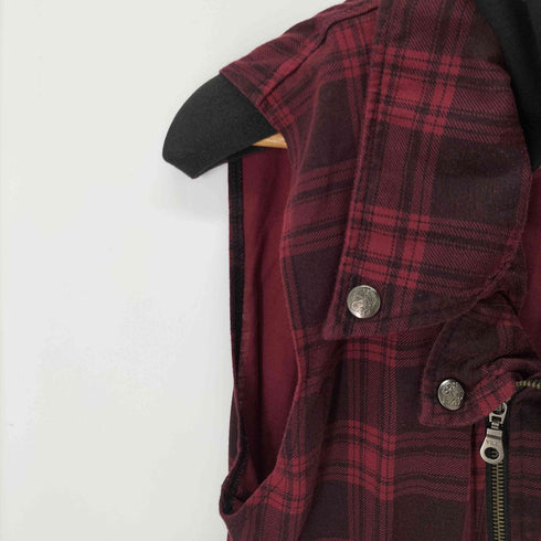 y2k mind gamer layered riders vest メンズ JPN:L
