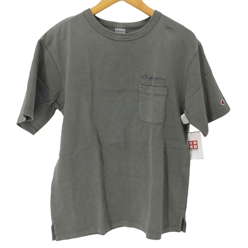 チャンピオン Champion コットンロゴ刺繍Tシャツ メンズ JPN:M