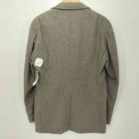 テイジンメンズショップ TEIJIN ultra 千鳥格子 2Bシングルテーラードジャケット メンズ JPN:M