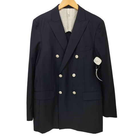 テイジンメンズショップ TEIJIN ピークドラペル ダブルテーラードジャケット メンズ JPN:48