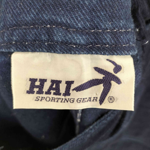 イッセイミヤケハイスポーティングギア ISSEY MIYAKE HAI SPORTING GEAR INDIGO BLUE コーデュロイ スカート サロペット レディース