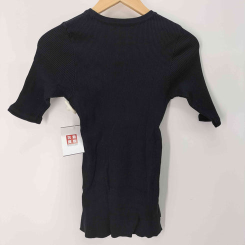 オーラリー AURALEE 18SS HIGH GAUGE RIB KNIT TEE レディース JPN:1