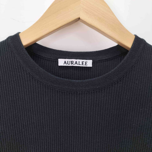 オーラリー AURALEE 18SS HIGH GAUGE RIB KNIT TEE レディース JPN:1
