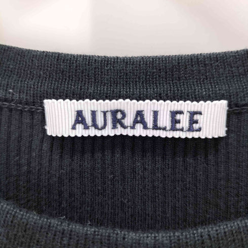 オーラリー AURALEE 18SS HIGH GAUGE RIB KNIT TEE レディース JPN:1