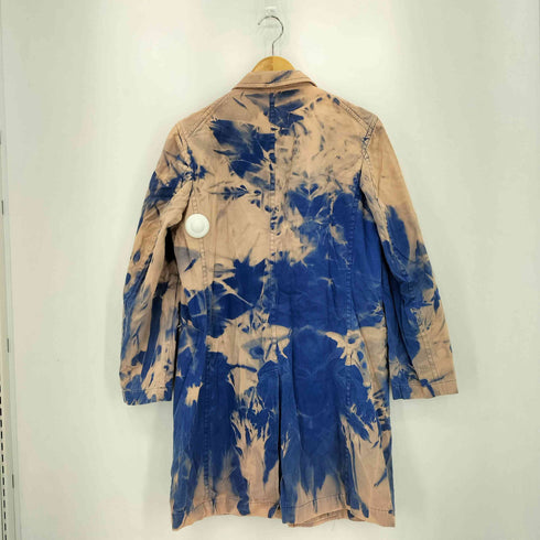 コムデギャルソンオムプリュス COMME des GARCONS HOMME PLUS 90s 脱色 ブリーチデザイン 比翼ロングジャケット メンズ M