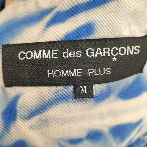 コムデギャルソンオムプリュス COMME des GARCONS HOMME PLUS 90s 脱色 ブリーチデザイン 比翼ロングジャケット メンズ M