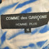 コムデギャルソンオムプリュス COMME des GARCONS HOMME PLUS 90s 脱色 ブリーチデザイン 比翼ロングジャケット メンズ M