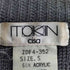 ITOKIN ラメ エンボス Vネックニット レディース JPN:S