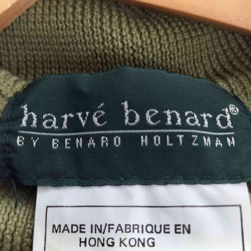 HARVE BENARD モックネックウールニット レディース import:M
