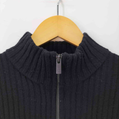 ユニクロプラスジェイ UNIQLO+J ミドルゲージリブフルジップセーター メンズ JPN:S