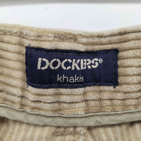 ドッカーズ DOCKERS 90S KHAKIS 太畝 コーデュロイ 2タック スラック パンツ メンズ W34 L29