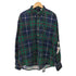 エルエルビーン L.L.Bean 80S USA製 プリント コーデュロイ チェック シャツ メンズ import:L