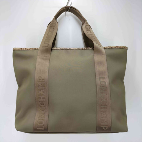 ロンシャン LONGCHAMP クロコ 型押し ハンドバッグ レディース