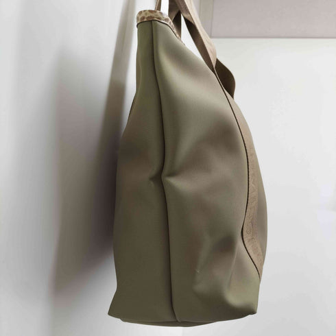 ロンシャン LONGCHAMP クロコ 型押し ハンドバッグ レディース