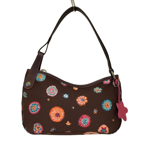 ロンシャン LONGCHAMP 花柄 ハンドバッグ レディース