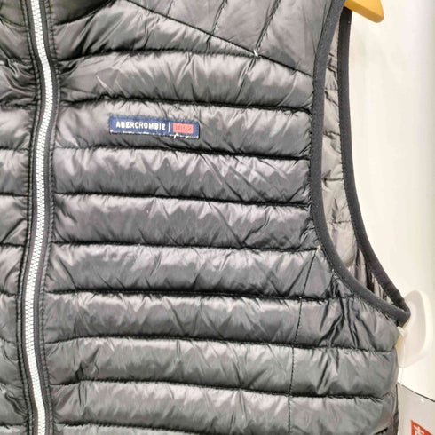アバクロンビーアンドフィッチ Abercrombie & Fitch ジップアップ キルティングダウンベスト メンズ S