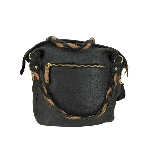 ビュレ Beaure 編み込み ハンドル 2WAY レザー ショルダーバッグ レディース