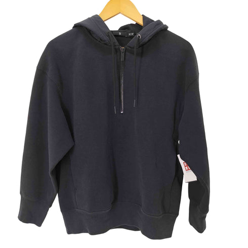 ユニクロプラスジェイ UNIQLO+J ドライスウェットハーフジップパーカ メンズ JPN:XS