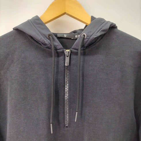 ユニクロプラスジェイ UNIQLO+J ドライスウェットハーフジップパーカ メンズ JPN:XS