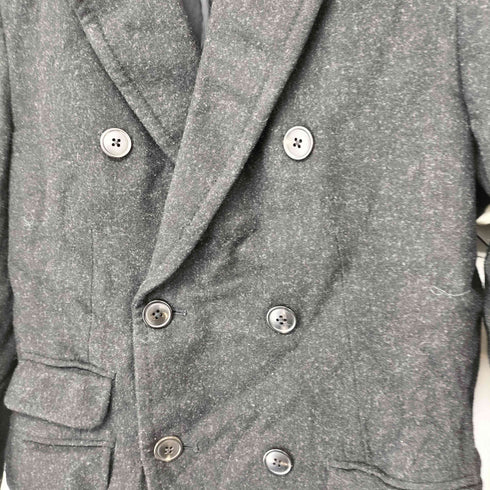 ユニクロプラスジェイ UNIQLO+J ダブルブレスト チェスターコート メンズ JPN:S