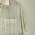 イッセイミヤケメン ISSEY MIYAKE MEN 90S 99SS 銀タグ プリーツ シワ加工 開襟 オープンカラー S/S シャツ メンズ JPN:M