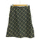 バーバリーブルーレーベル BURBERRY BLUE LABEL ウール100 チェックフレアスカート レディース EUR:38