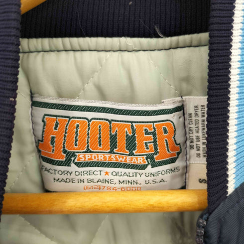 HOOTER ロゴパッチ ナイロンスタジアムジャケット スタジャン メンズ S
