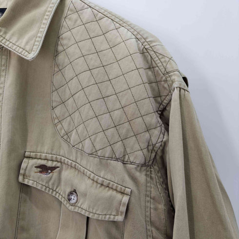 ウィリスアンドガイガー Willis&Geiger 90S ロゴ刺繍L/Sブッシュシャツ メンズ JPN:M