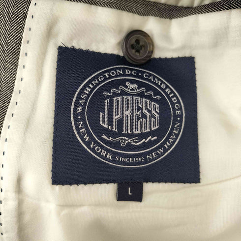 ジェイプレス J.PRESS コットン混 ポリ 3B テーラードジャケット メンズ JPN:L