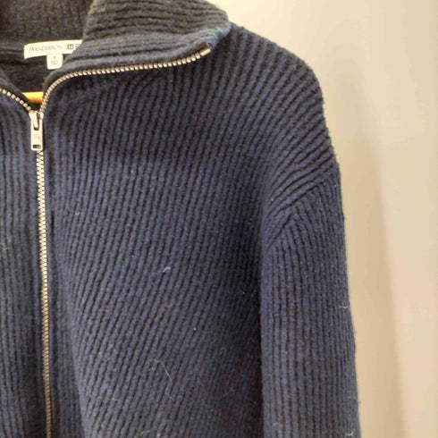 ユニクロジェイダブリューアンダーソン UNIQLO JW ANDERSON スフレヤーンリブフルジップセーター メンズ JPN:S