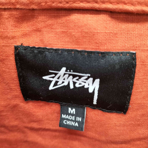 ステューシー Stussy RIPSTOP PULLOVER バックプリントアノラックパーカー メンズ JPN:M