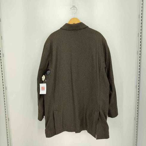ギャップ Gap 00s OLD BIG SIZE チェック柄 ウールメルトンコート メンズ XL