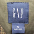ギャップ Gap 00s OLD BIG SIZE チェック柄 ウールメルトンコート メンズ XL