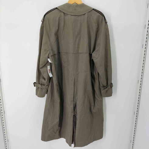 アクアスキュータム AQUASCUTUM イングランド製 裏地チェック トレンチコート メンズ