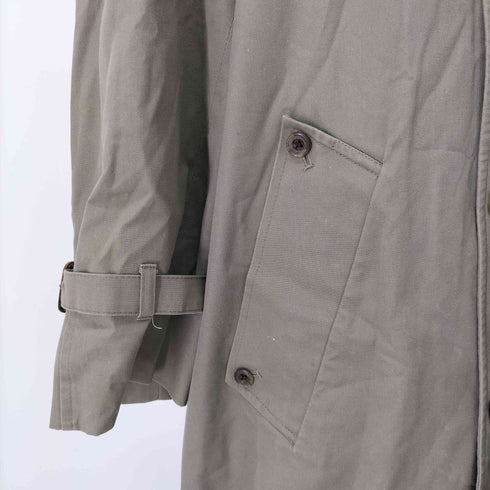 アクアスキュータム AQUASCUTUM イングランド製 裏地チェック トレンチコート メンズ